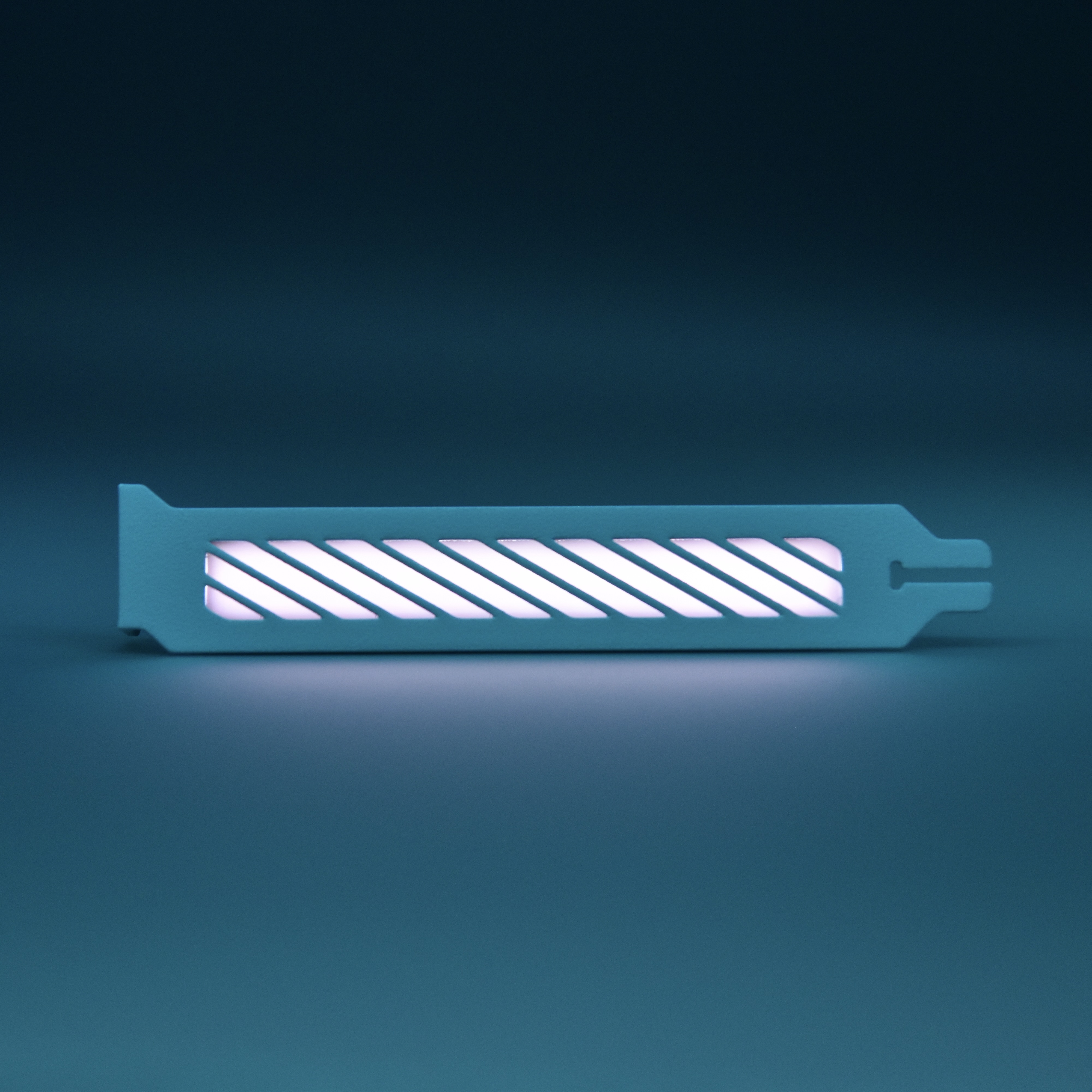 Transverse Stripes Slotcover Farbe: Weiß