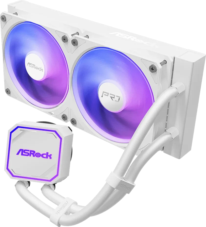 ASRock PRO 240 ARGB weiß