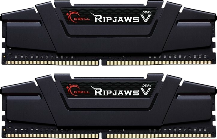 G.Skill RipJaws V schwarz DIMM Kit 16GB, DDR4-3200, CL16-18-18-38