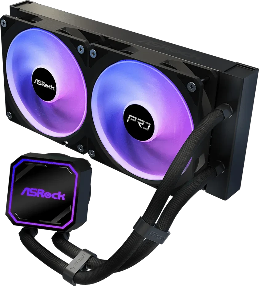 ASRock PRO 240 ARGB schwarz