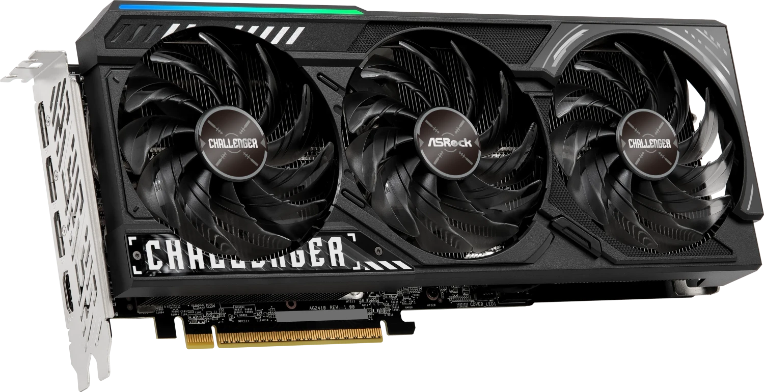 ASRock Radeon RX 9070 XT Challenger 16GB GDDR6, HDMI, 3x DP