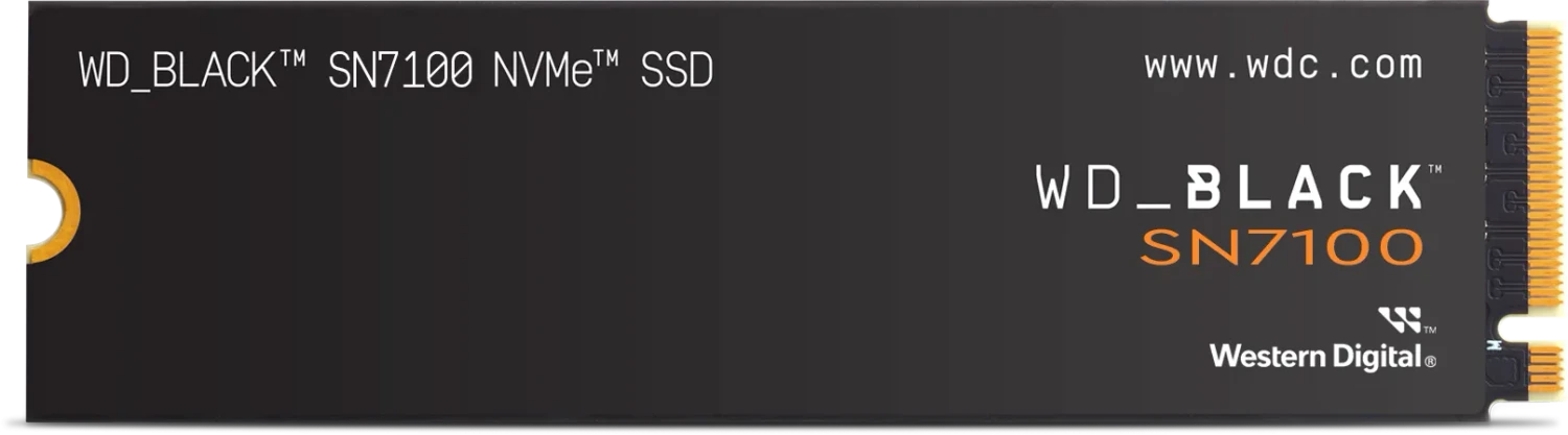 Western Digital WD_BLACK SN7100 NVMe SSD 1TB, M.2 2280 / M-Key / PCIe 4.0 x4