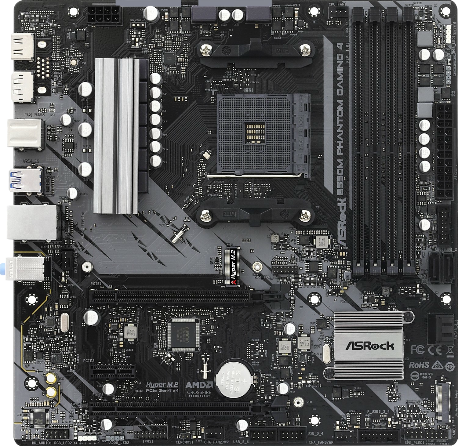 ASRock B550M Phantom Gaming 4