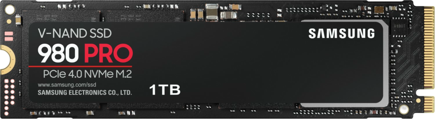 Samsung SSD 980 PRO 1TB, M.2 2280 / M-Key / PCIe 4.0 x4 Samsung SSD 980 PRO 1TB, M.2 2280 / M-Key / PCIe 4.0 x4