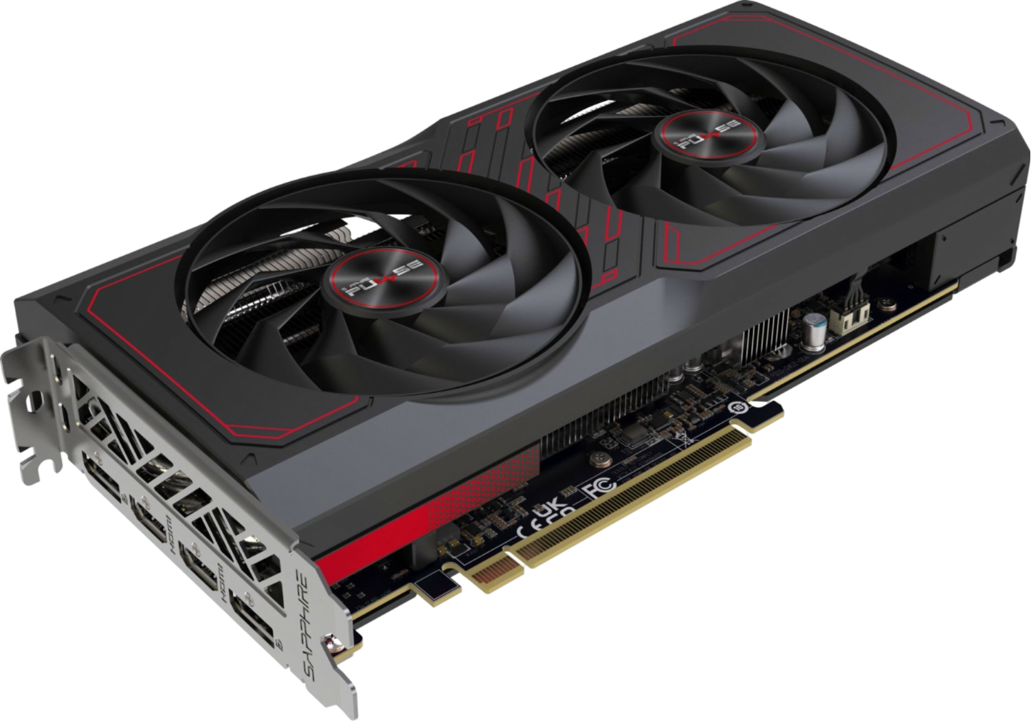 Sapphire Pulse Radeon RX 7600 XT OC, 16GB GDDR6